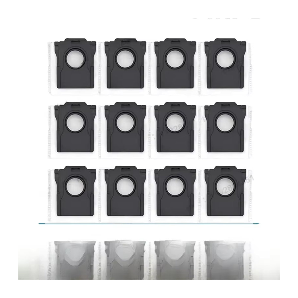 OEMG Staubbeutel mit Aktivkohle für Dreame X40 Ultra, L10s Pro Ultra Wärme und X30 Ultra in Weiß - Bild 5
