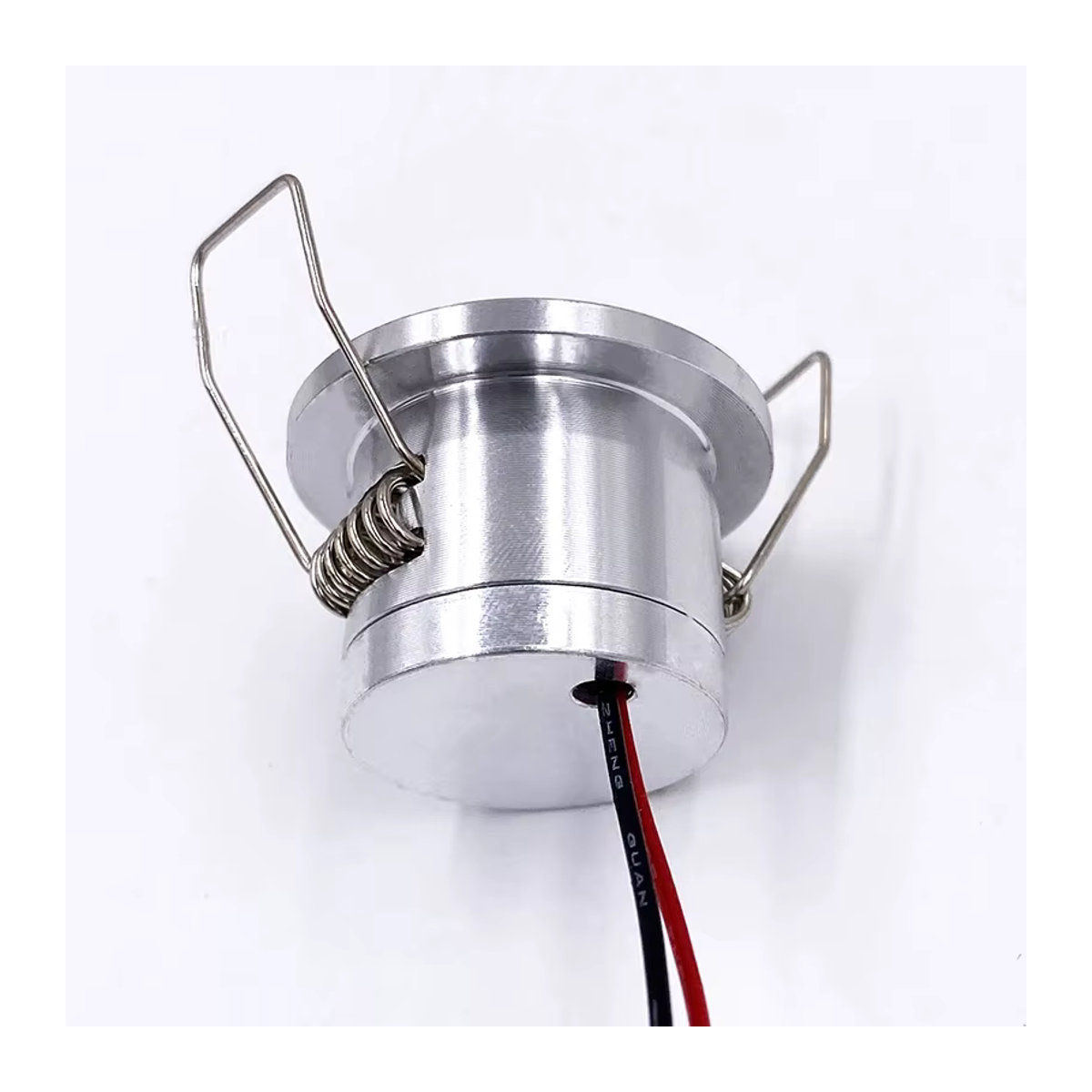 Ohlite Mini-Downlight LED 12V 1W Einbaustrahler für Decke, Küche und Badezimmer in Silber, Weiß oder Schwarz - Bild 2