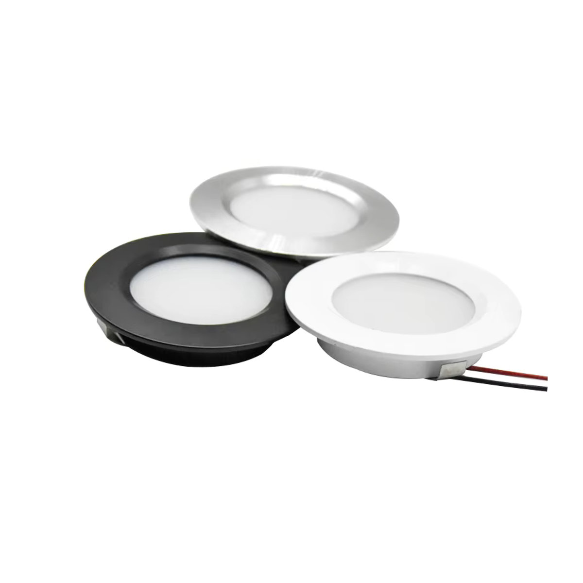 Ohlite Mini LED Einbauleuchte 3W 12V mit RF-Dimmer und Treiber für Schrank, Küche und Esszimmer, minimalistisches Design - Bild 5