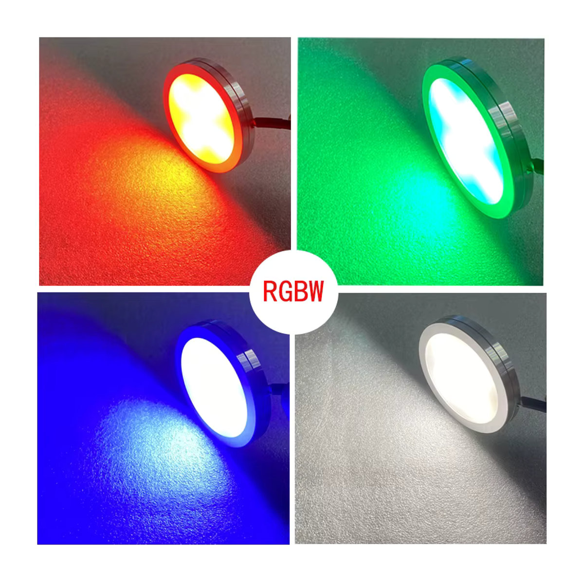 Ohlite Ultradünner LED Mini-Spot Strahler in Schwarz oder Schwarz/Weiß für Schrank, Schmuckdisplay und Deckenbeleuchtung - Bild 3