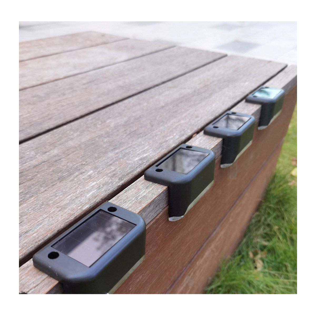OKAL RED EAST LED Solarleuchte für Garten und Terrasse, Schwarz, Minimalistisch - Bild 1