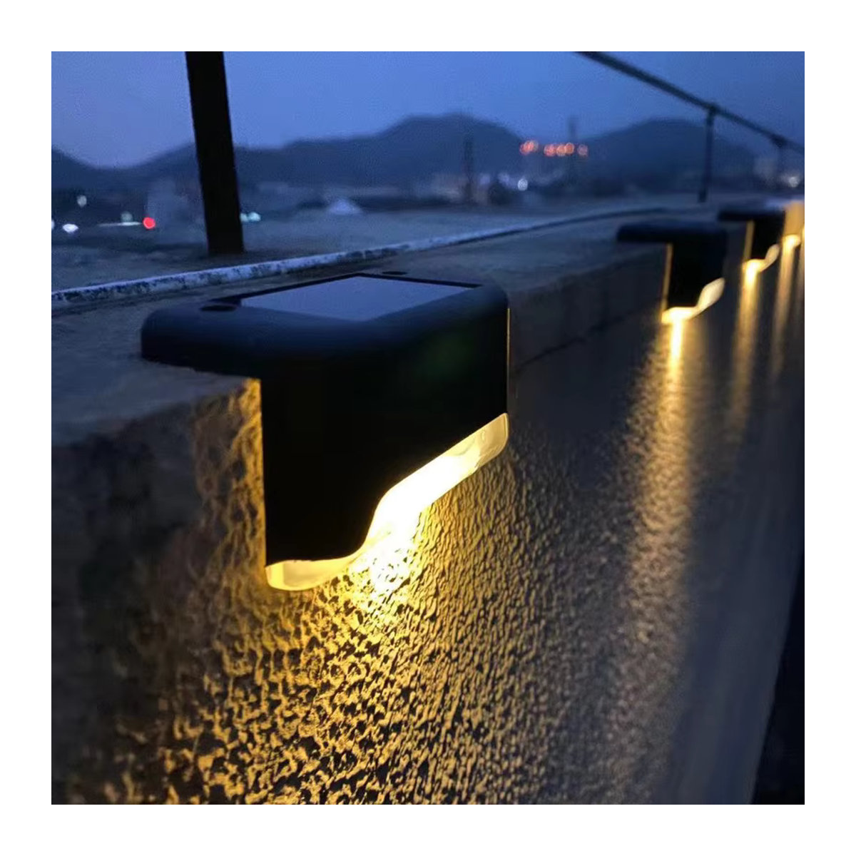 OKAL RED EAST LED Solarleuchte für Garten und Terrasse, Schwarz, Minimalistisch - Bild 2