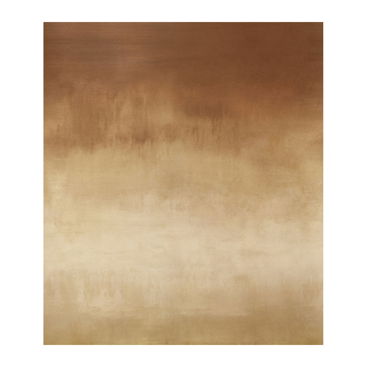 Omexco Wandbild Evening Glow LAN293 abstrakt in Braun, Orange und Gold - Bild 1