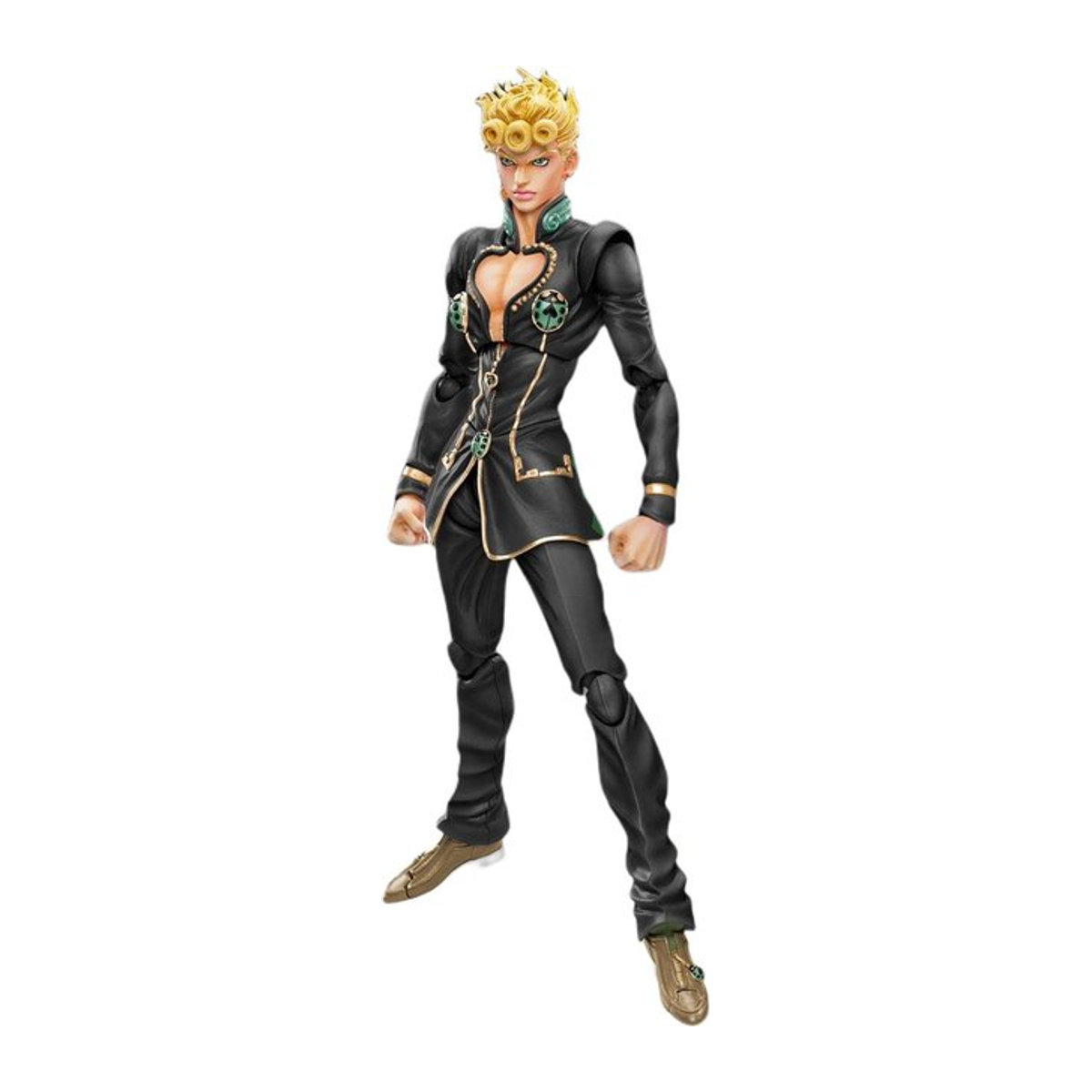 OMIYA SELECT JAPAN Actionfigur JoJo's Bizarre Adventure Teil 5 Giorno Giovanna Version, Schwarz, Höhe: 15 cm - Bild 1