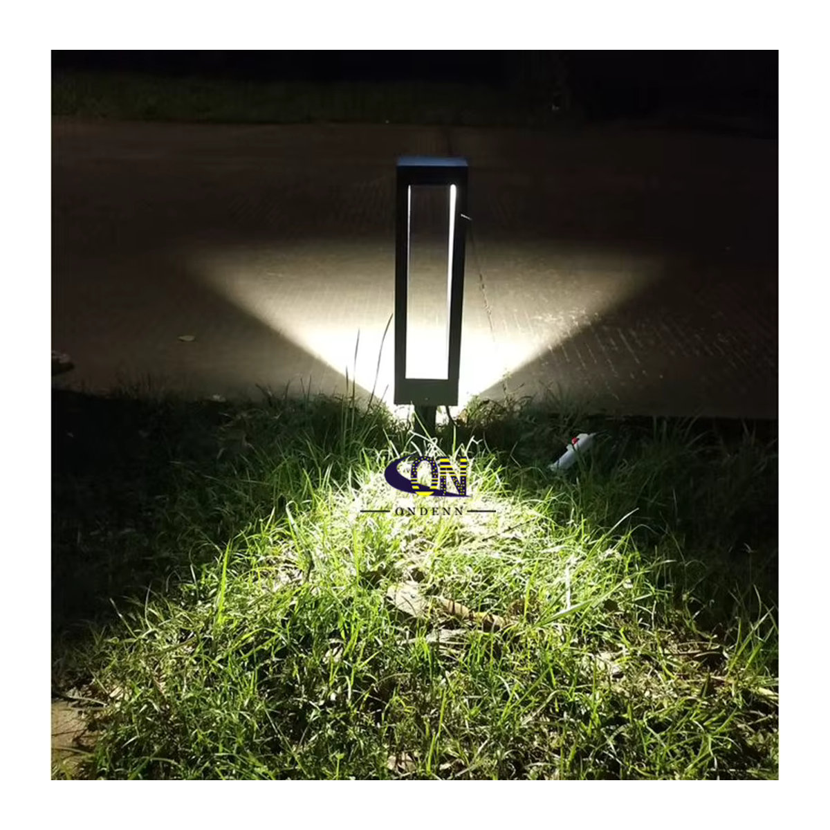 ONDENN LED Pollerleuchte Modern Schwarz aus Aluminium mit 15W für Garten und Außenbereich - Bild 5