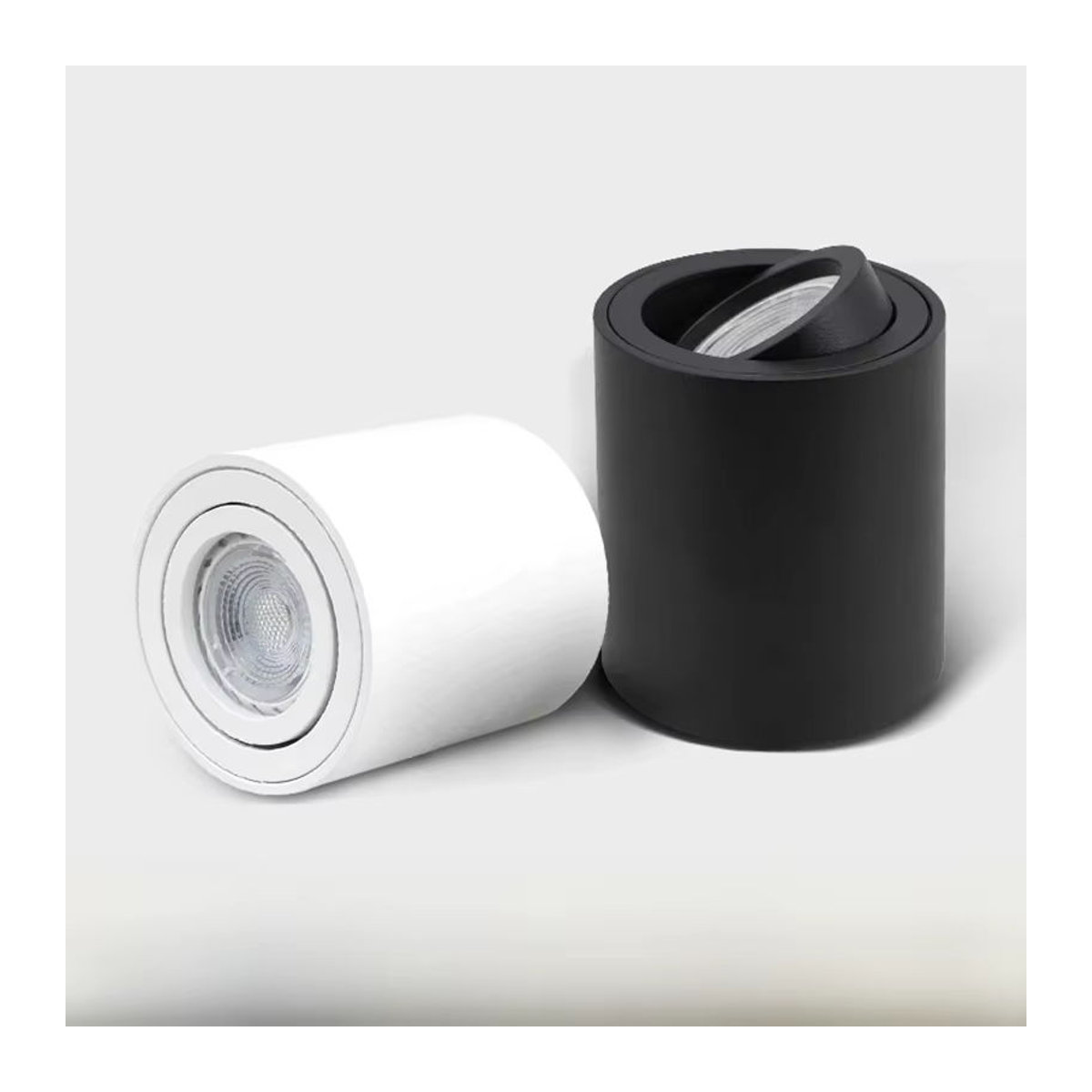 ONEYLTT Aufputz-Deckenlampe aus Aluminium in Weiß mit 6 W GU10 LED-Spot-Strahler - Bild 7