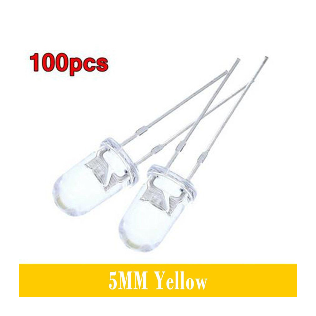 Onourown LED-Leuchten Weiß, 100 Stück, 5 mm - Bild 1
