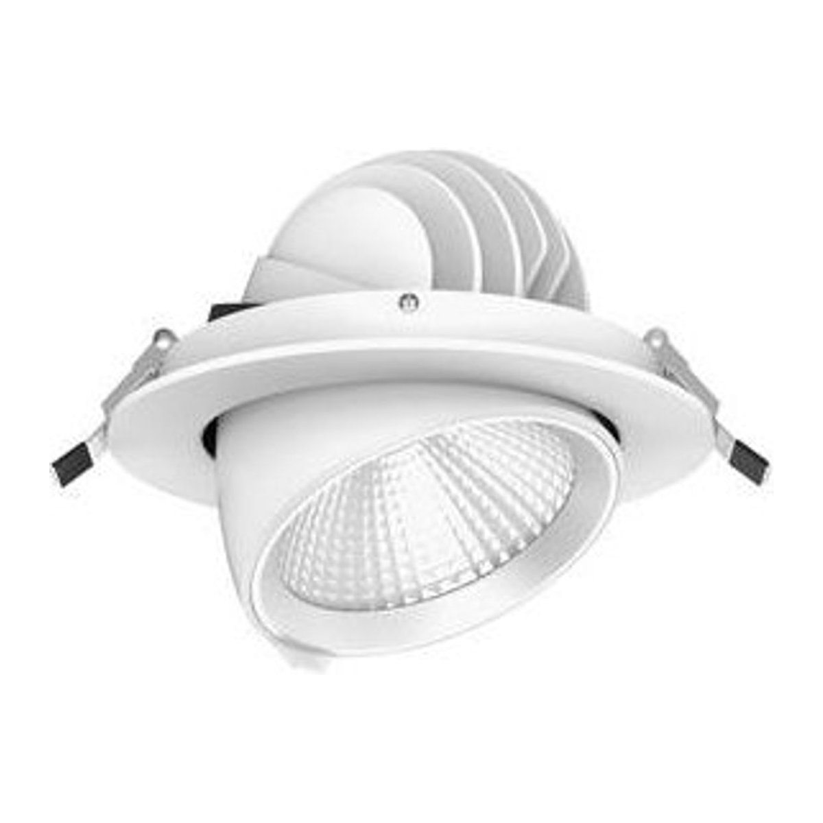 Opple LED-Einbaustrahler aus Aluminium in Weiß mit 35W - Bild 1