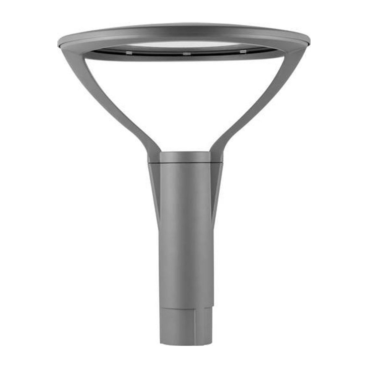Opple LED-Mastleuchte aus Aluminium in Grau mit IP66 Schutzart - Bild 1