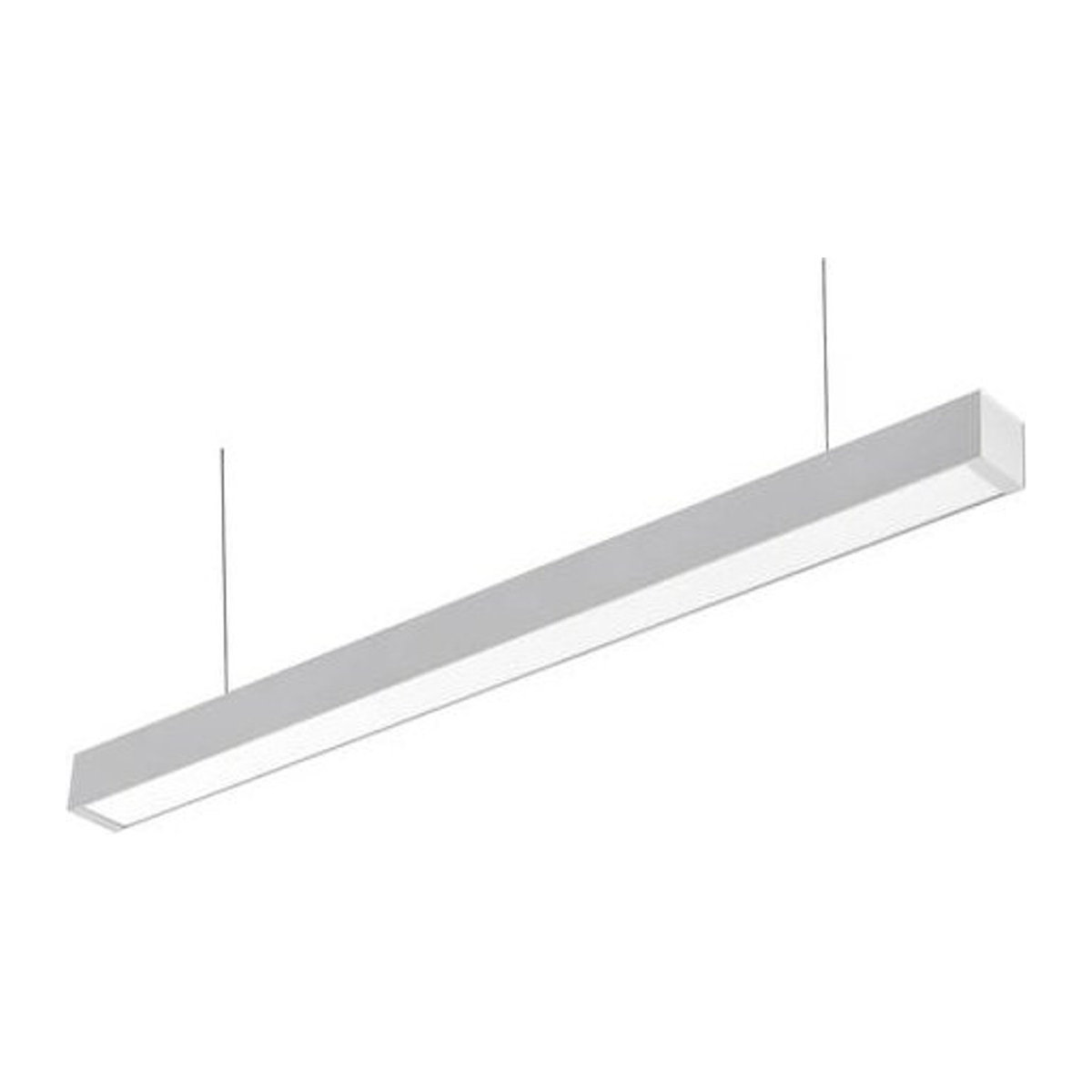 Opple LED-Pendelleuchte aus Aluminium in Weiß und Alufarben mit minimalistischem Design - Bild 1