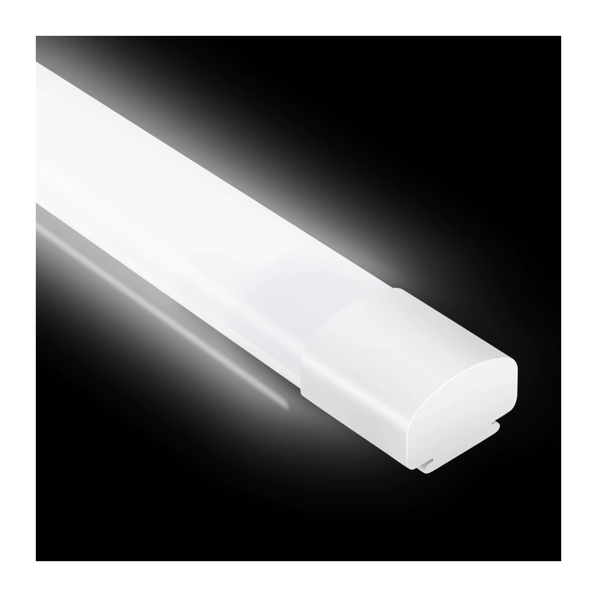 Oraymin LED Wet Room Leuchte 45 W, 150 cm, IP66 wasserdichte LED-Leuchtstoffröhre, Neutralweiß 4000 K - Bild 7