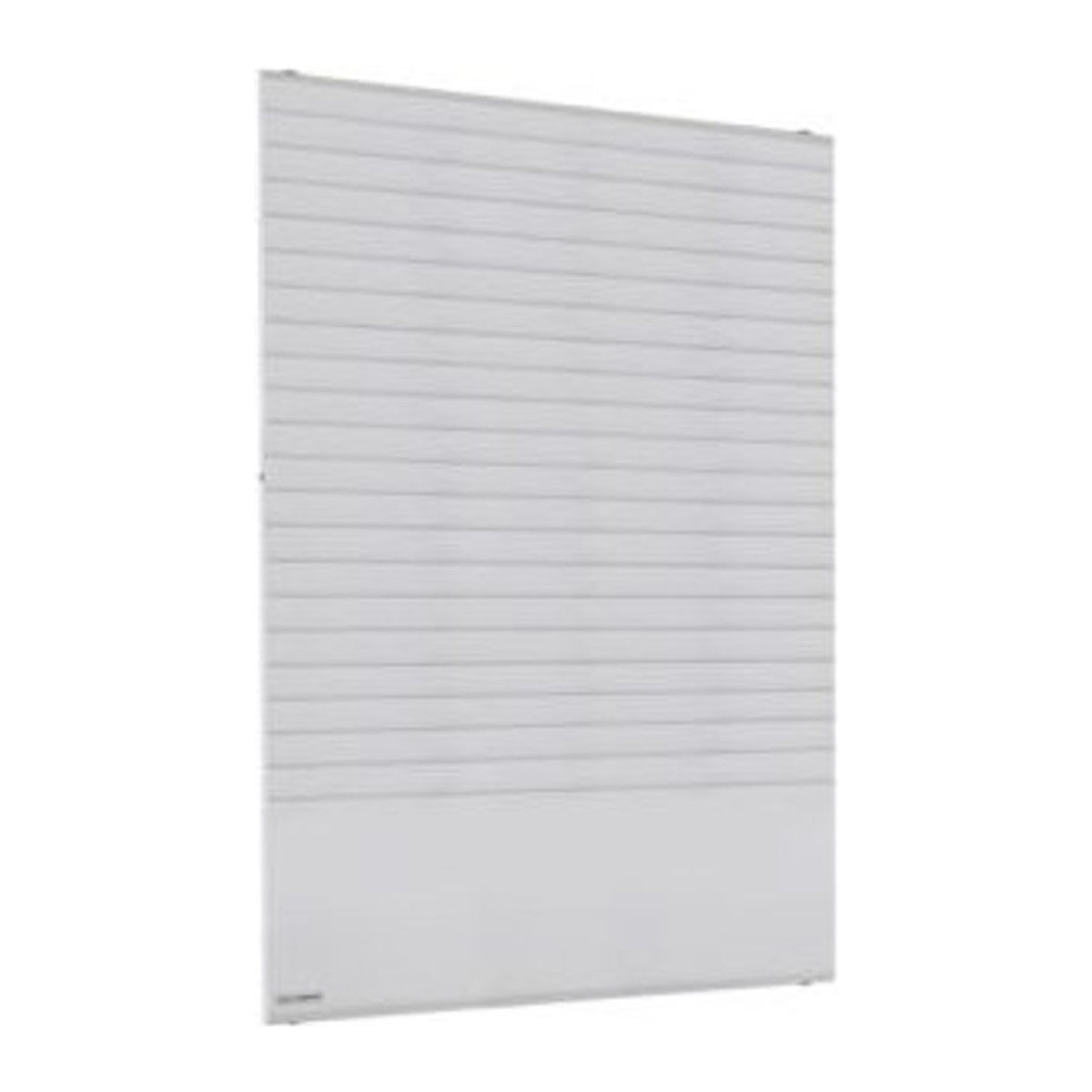 ORGATEX cardplan-Tafel DIN A5 quer/A6 hoch in Grau und Weiß, wandmontiert, B: 79,5 cm x H: 50 cm - Bild 1