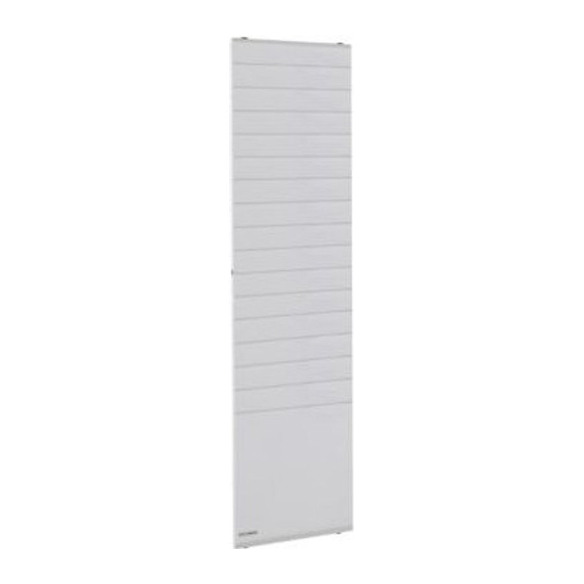 ORGATEX cardplan-Tafel für A5 quer und A6 hoch, wandmontiert, Grau/Weiß, B: 108,5 cm, H: 25 cm - Bild 1