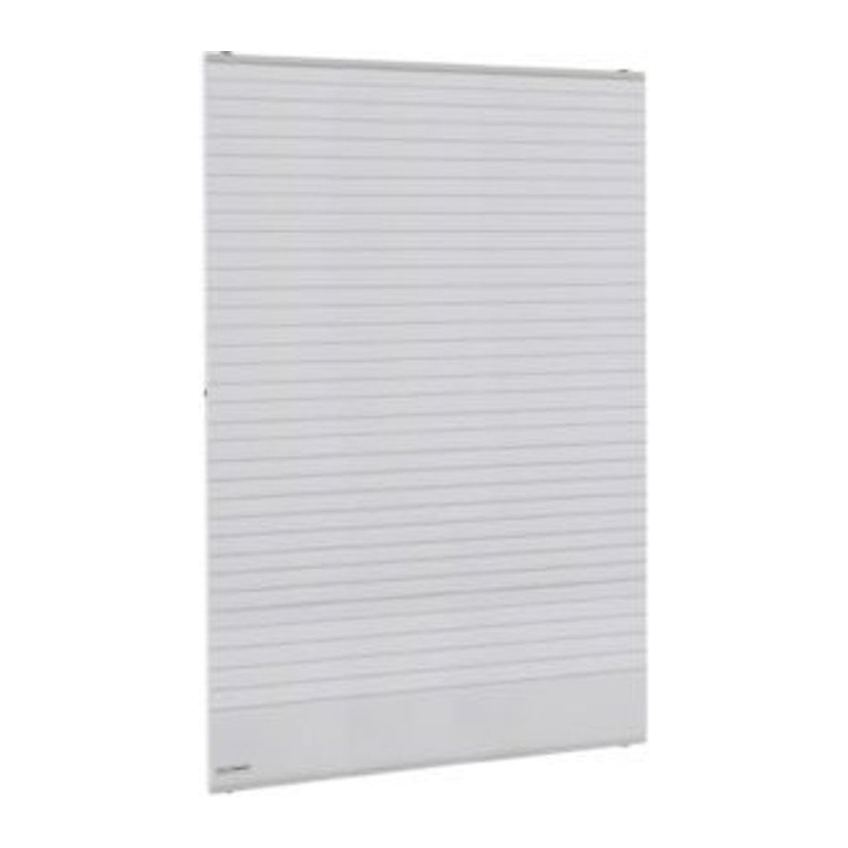 ORGATEX cardplan-Tafel für DIN-A7 quer/A8 hoch, wandmontiert, grau/weiß, B: 79,5 cm x H: 50 cm - Bild 1