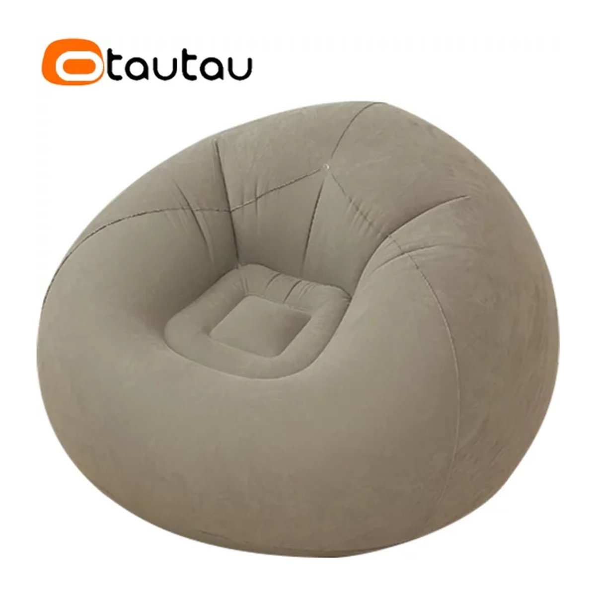 OTAUTAU Aufblasbares Sofa für Outdoor und Camping, Tragbare Klappcouch und Bequemer Lazy Pouf, Modell SF028 - Bild 1