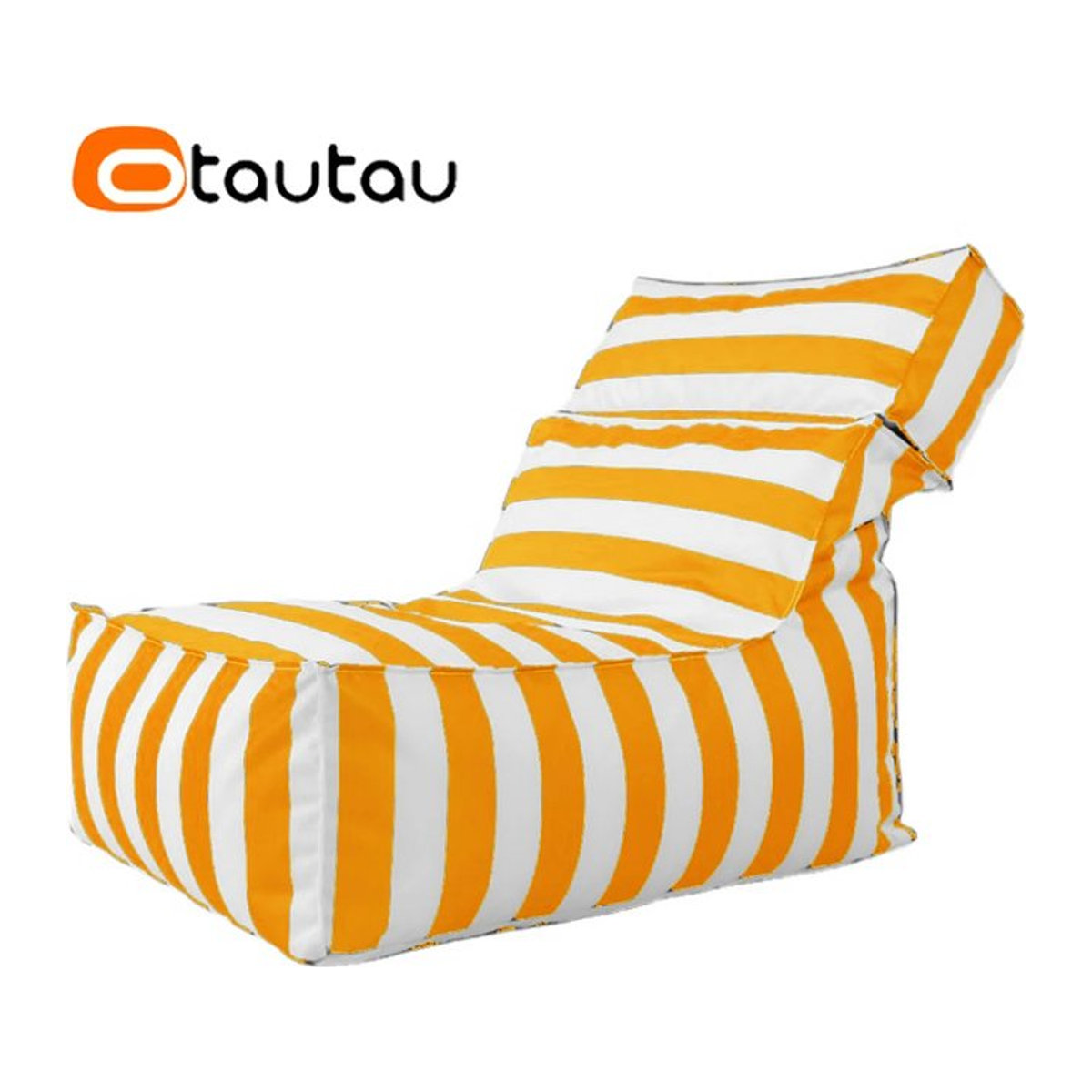 Otautau Outdoor Chaiselongue Hocker Abdeckung wasserdicht für Garten und Strand in Grün oder Gelb - Bild 1