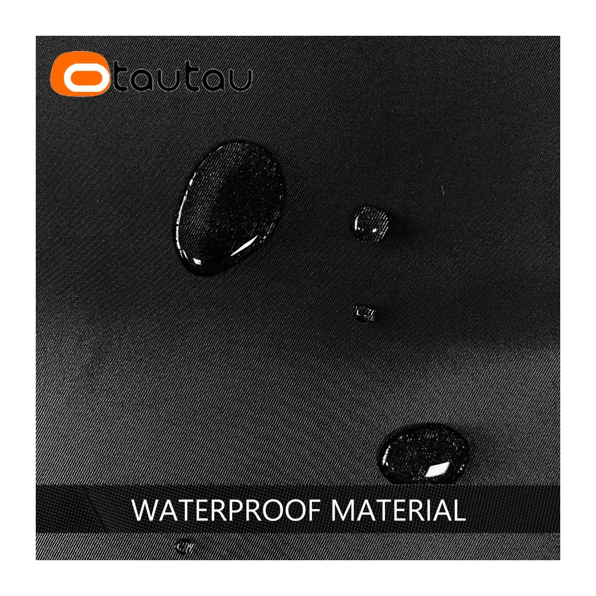OTAUTAU Wasserdichte Sitzsack Abdeckung aus Oxford für Outdoor und Pool in Gelb - Bild 4