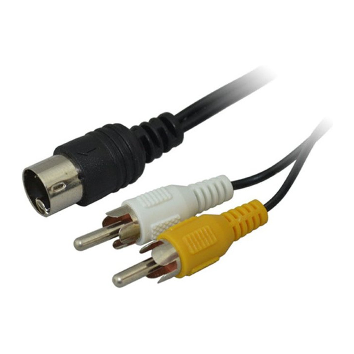 OULLX Stereo-Audio-Video-Kabel mit 2 RCA AV-Anschlüssen für Sega Mega Drive 2 und Mega Drive 3, Bunt - Bild 1