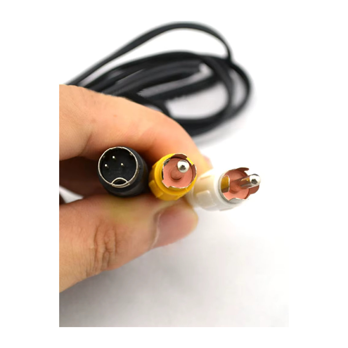 OULLX Stereo-Audio-Video-Kabel mit 2 RCA AV-Anschlüssen für Sega Mega Drive 2 und Mega Drive 3, Bunt - Bild 4