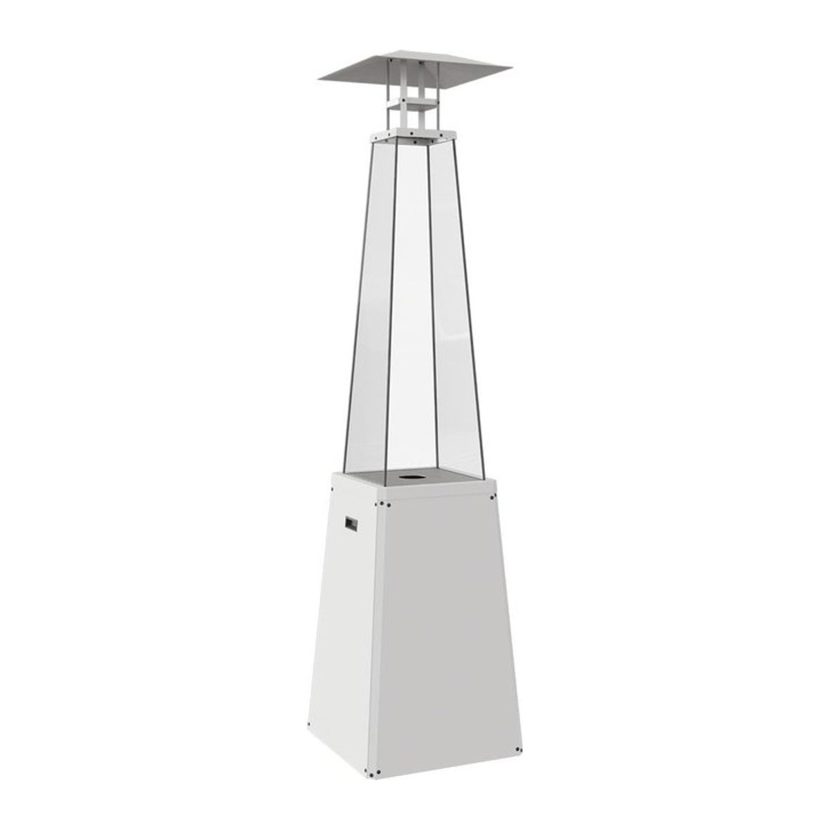 Outdoor-Gasheizer Kratki Umbrella BS Steel 12 kW Set in Steel - Bild 1