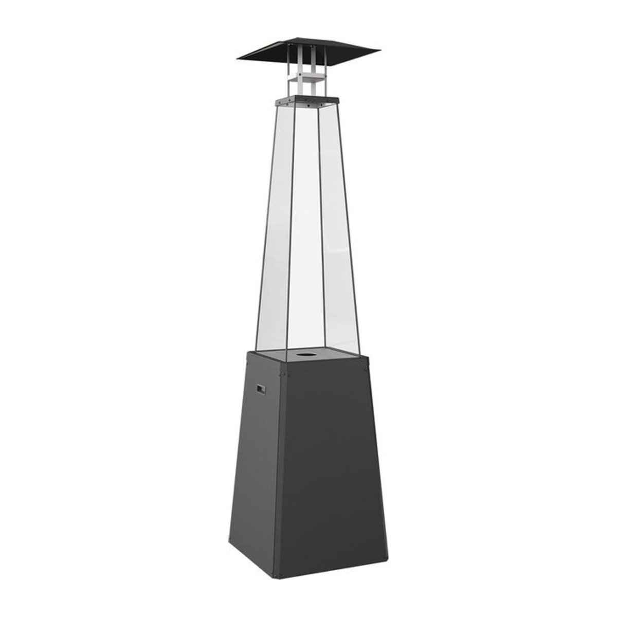 Outdoor-Gasheizer Umbrella BS Steel Black 12 kW Set von Kratki - Bild 1