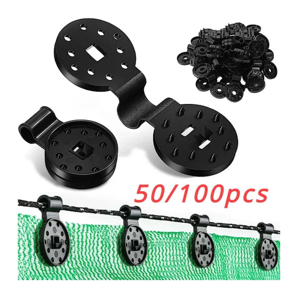 Outdoor Schattennetz aus Mesh als Markisen-Zubehör für Garten, Camping und Terrasse - Bild 1