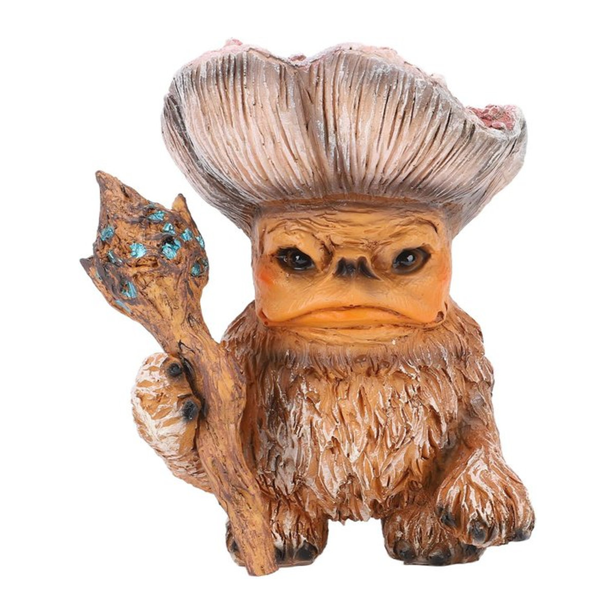 OutsideWorld Pilzfigur Feenpilz Monster aus Resin im gotischen Stil als detaillierte Gartenstatue für den Außenbereich - Bild 1