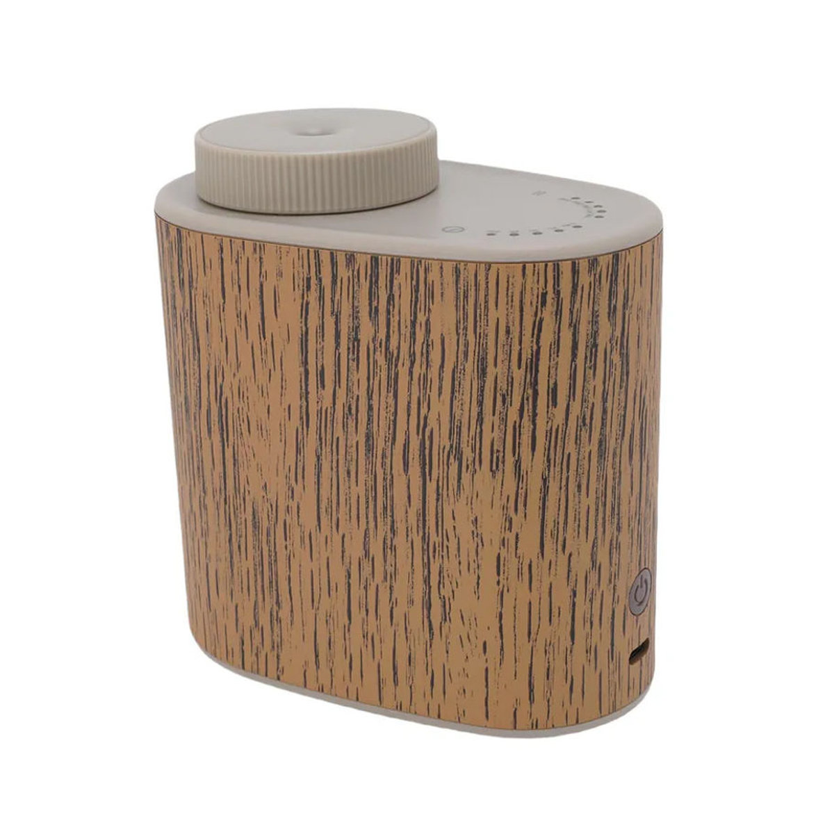 OutsideWorld Wasserloser Ätherisches Öl Diffusor mit App-Steuerung, 60ml Duft Diffusor für Aromatherapie, Schwarz - Bild 1