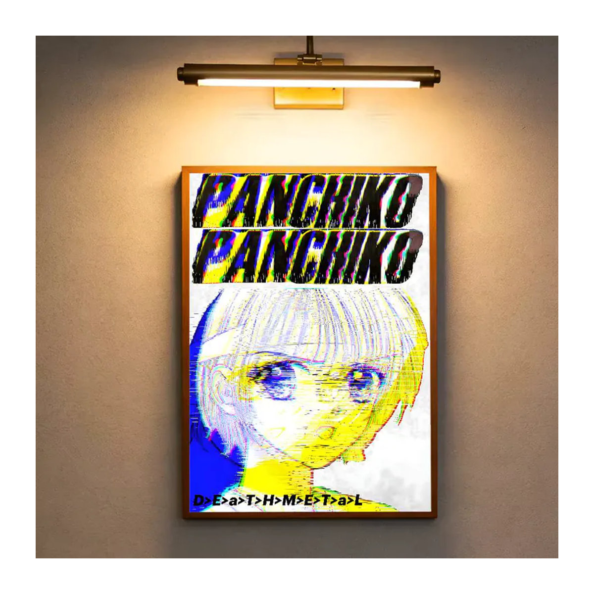 P-Panchiko Deathmetal Premium selbstklebendes Poster in Mehrfarbig, HD-Druck Wandaufkleber aus Papier, Rechteckig - Bild 3