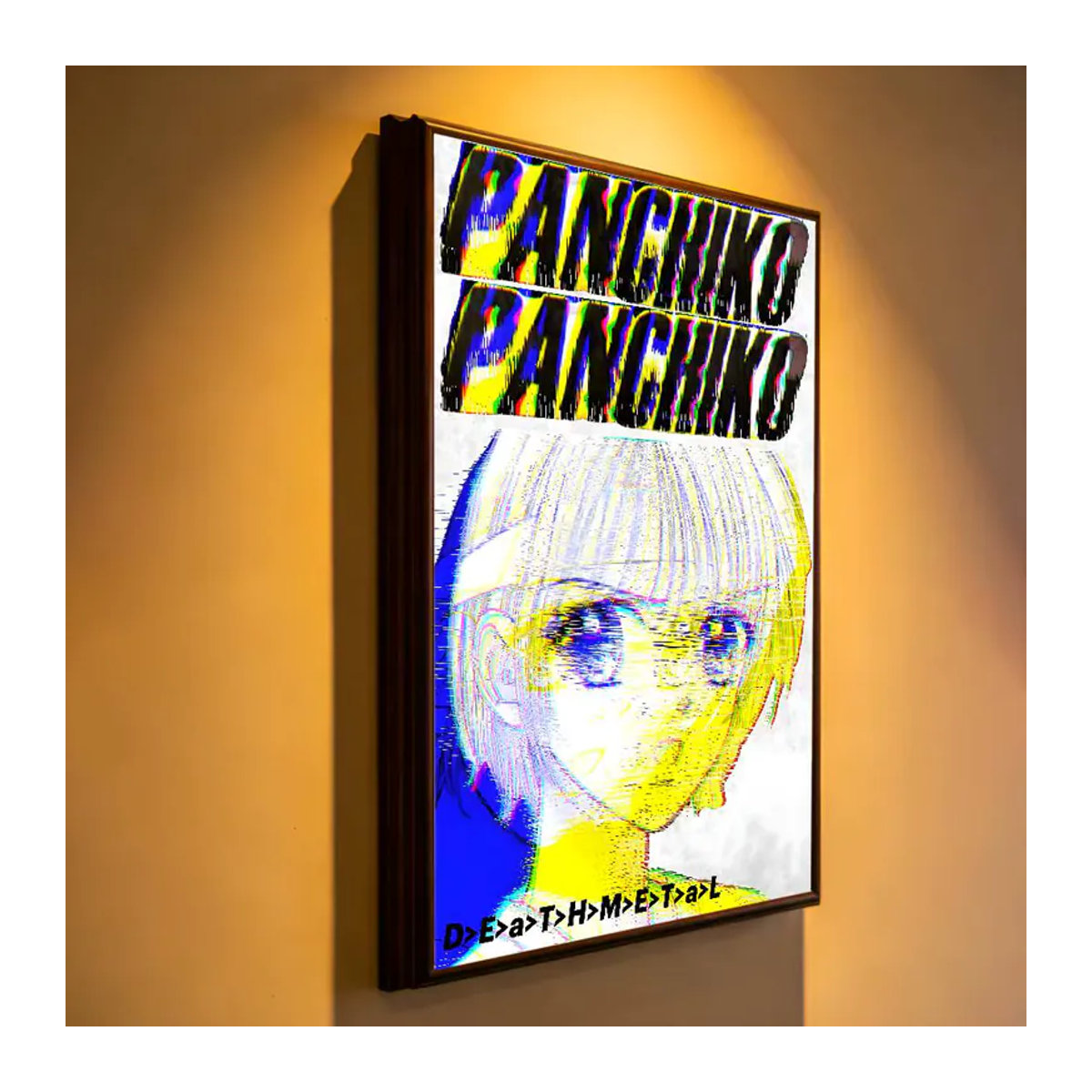 P-Panchiko Deathmetal Premium selbstklebendes Poster in Mehrfarbig, HD-Druck Wandaufkleber aus Papier, Rechteckig - Bild 4