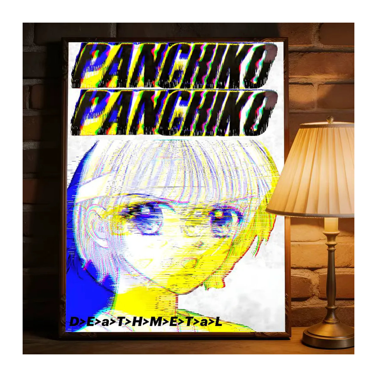 P-Panchiko Deathmetal Premium selbstklebendes Poster in Mehrfarbig, HD-Druck Wandaufkleber aus Papier, Rechteckig - Bild 5