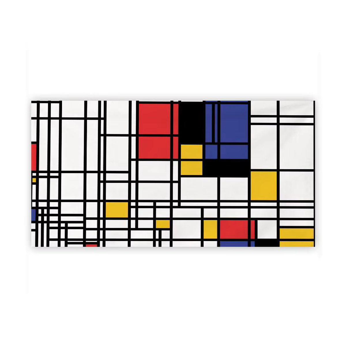 P-PietS M-MondrianS Kunst-Tischdecke mit ästhetischem Design, schmutzabweisend und waschbar - Bild 6