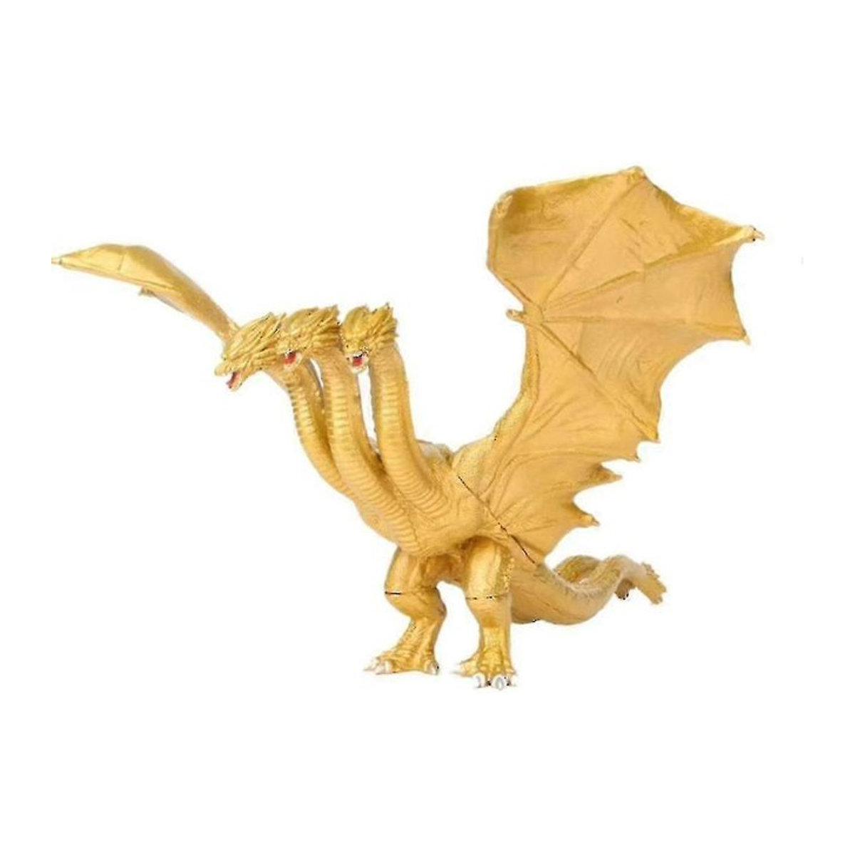 PACA BASE King Ghidorah Goldener Dreiköpfiger Drache PVC Actionfigur in Gold - Bild 1