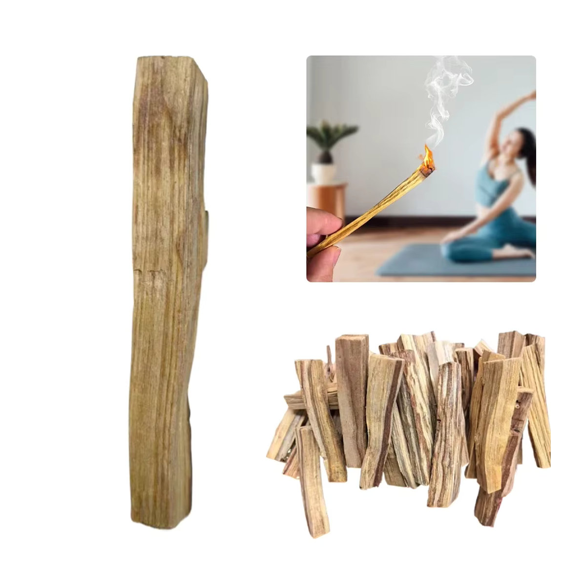 Palo Santo Sticks aus natürlichem Rohholz zur Reinigung und zum Stressabbau - Bild 5
