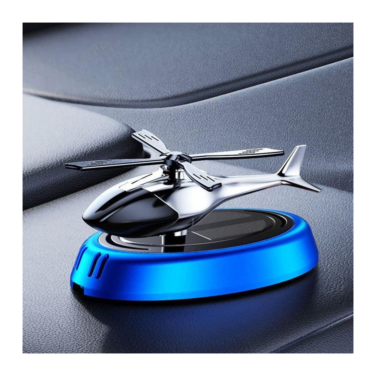 Pandara Jewelry Solar-Flugzeug als Auto-Innenzubehör und Schreibtisch-Ornament in Multicolor - Bild 1