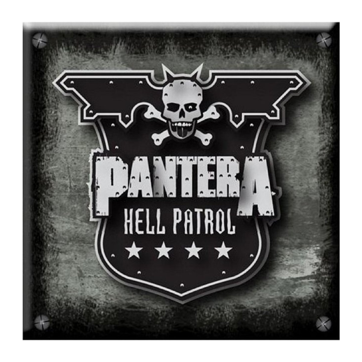 Pantera Hell Patrol Kühlschrankmagnet aus Metall, One Size - Bild 1