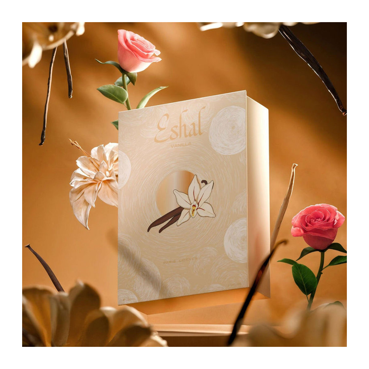 Paris Corner Eshal Vanilla Eau de Parfum 100ml Gold - Bild 3