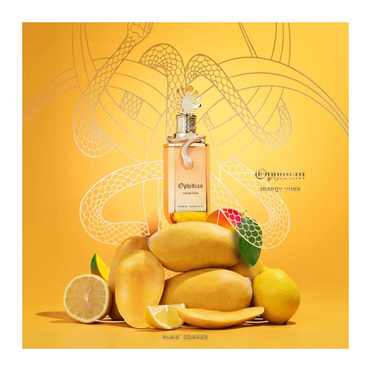 Paris Corner Ophidian Mango Bliss Eau de Parfum Gelb 100ml Unisex Orientalisch - Bild 2