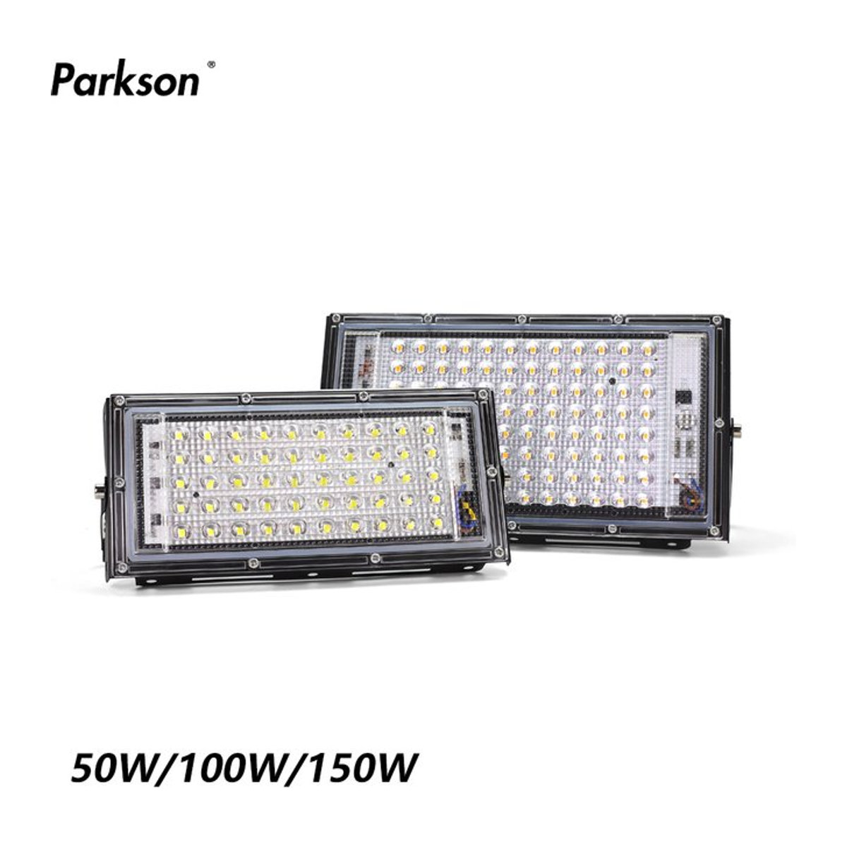 PARKSON LED Außenstrahler IP65 wasserdicht 220W Schwarz - Bild 1
