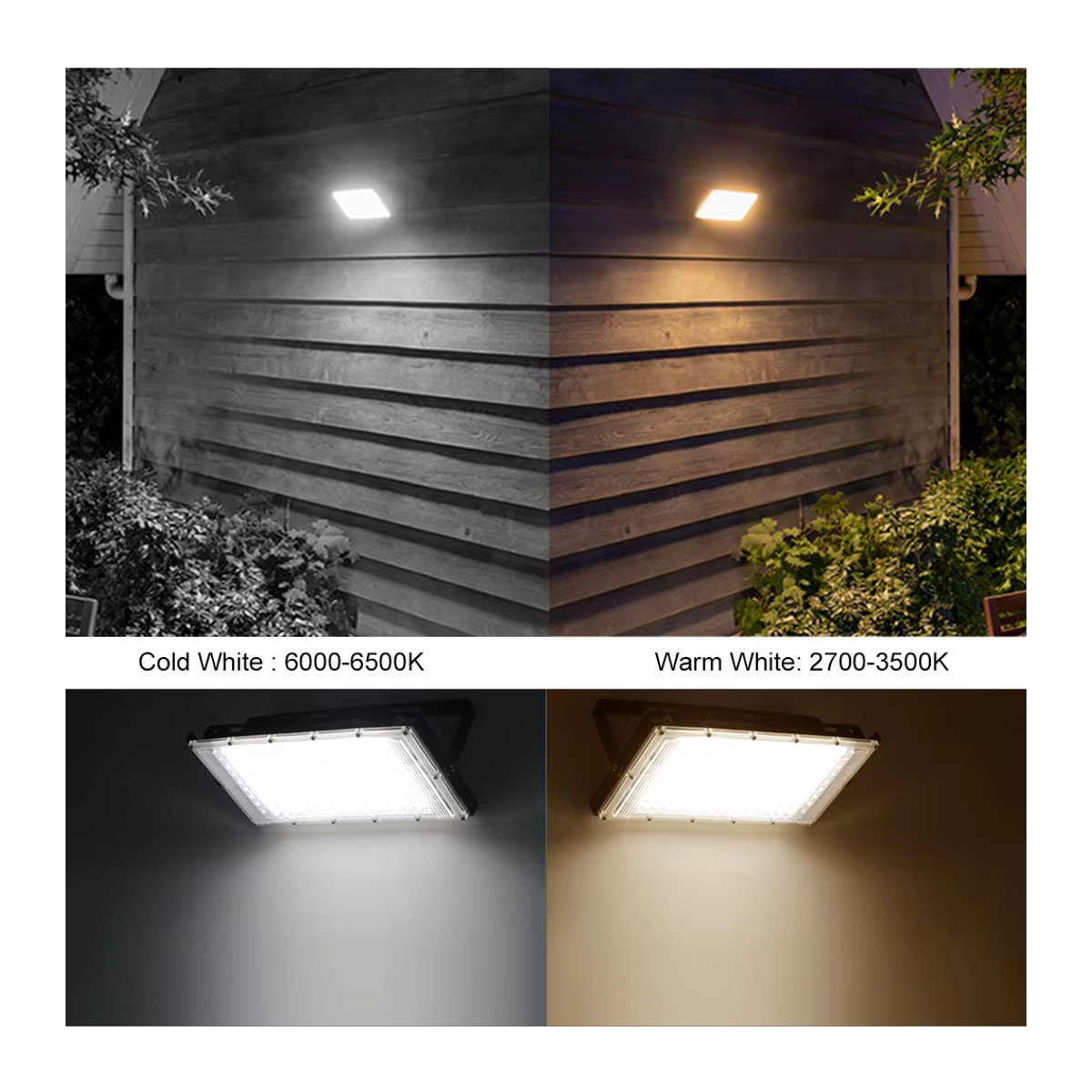PARKSON LED Außenstrahler IP65 wasserdicht 220W Schwarz - Bild 5