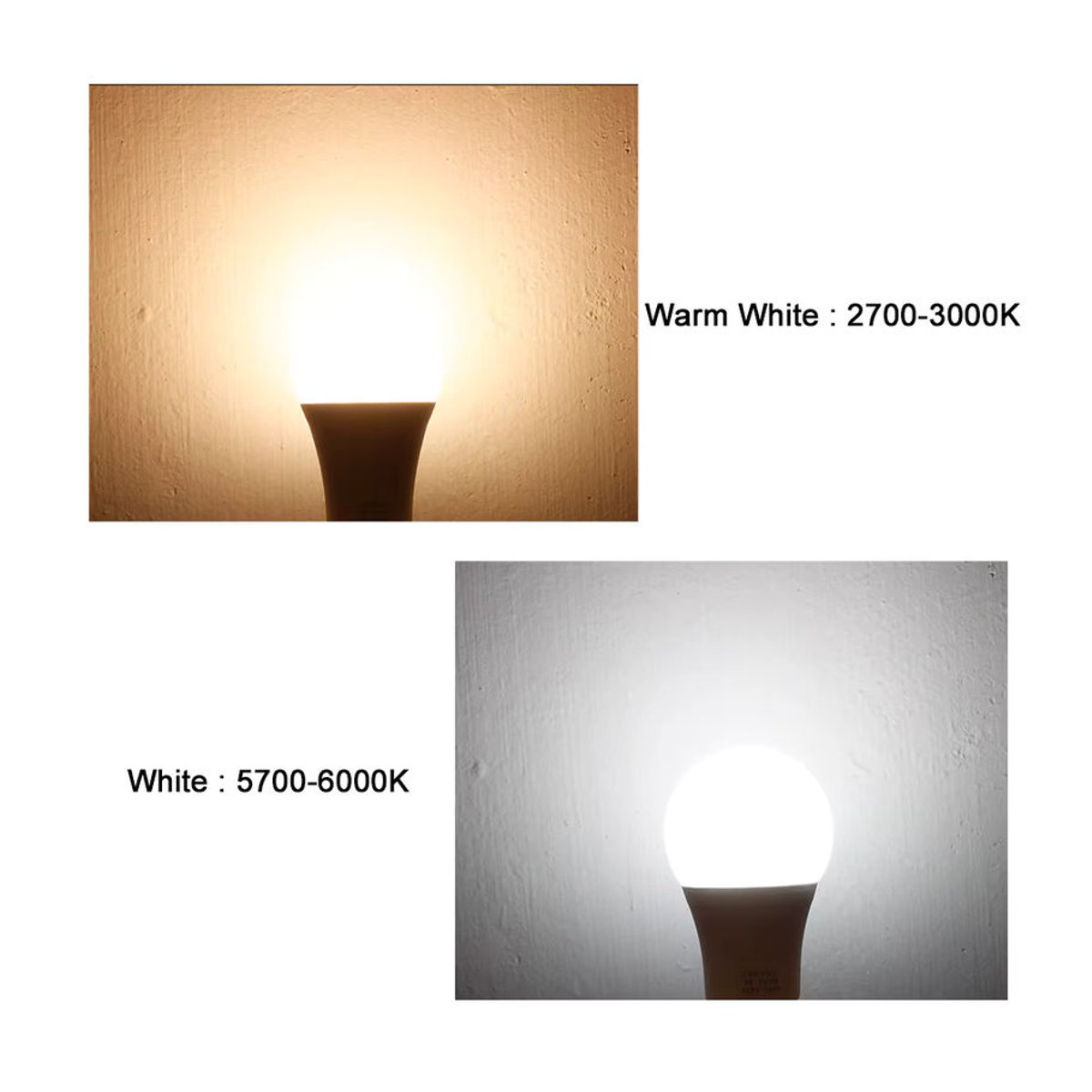 PARKSON LED E27 Leuchtmittel Set 10 Stück Kaltweiß - Bild 3