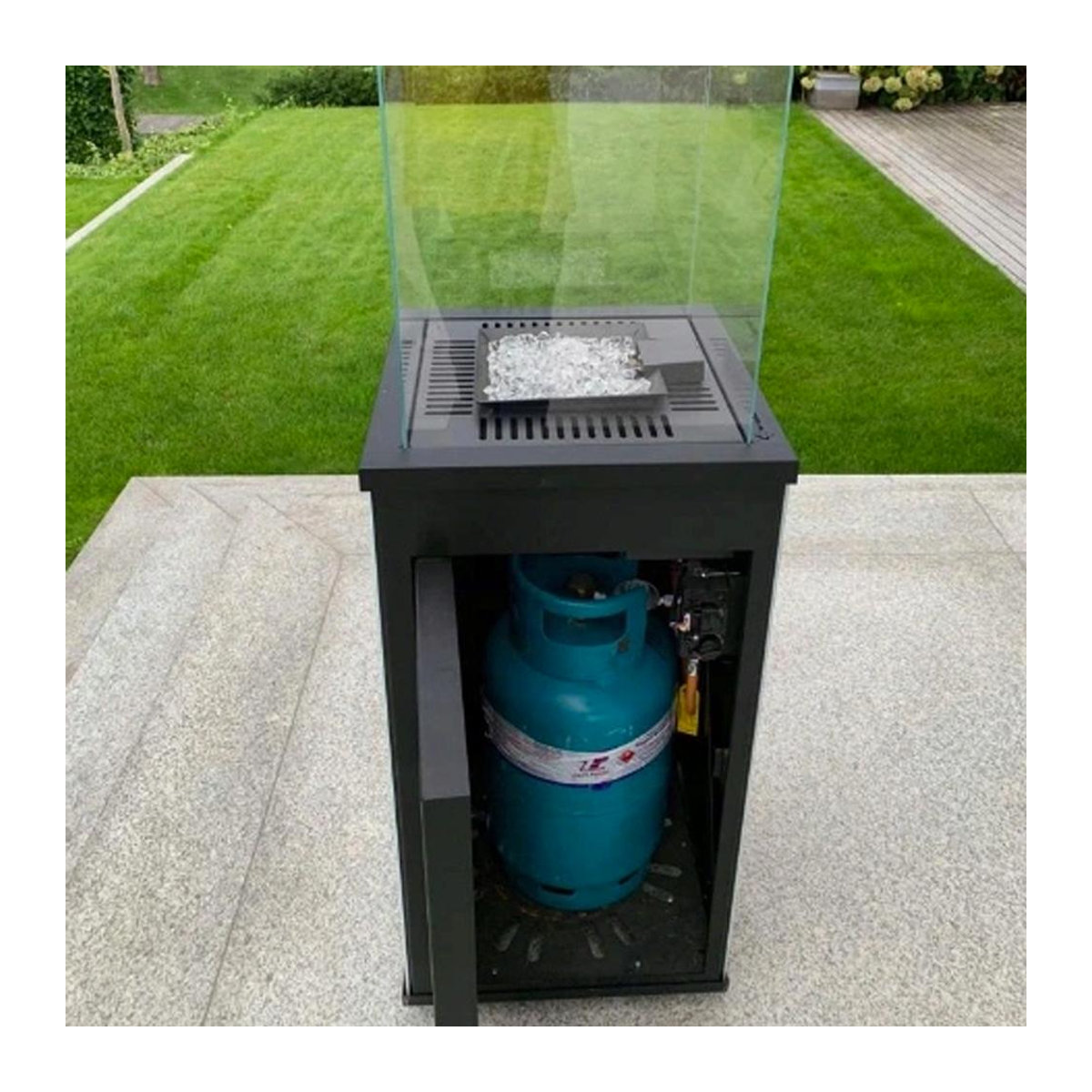 Patio Mini Steel Gasheizer von Kratki mit 8,2 kW Leistung - Bild 4