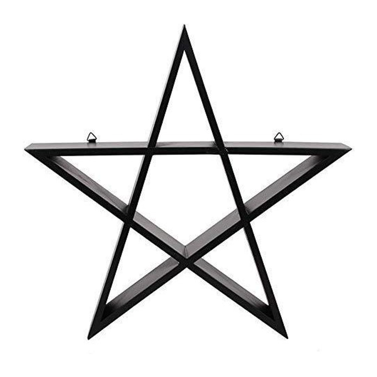 Pentagramm-Wandkunst Something Different schwarz, B: 40 cm, H: 40 cm - Bild 1