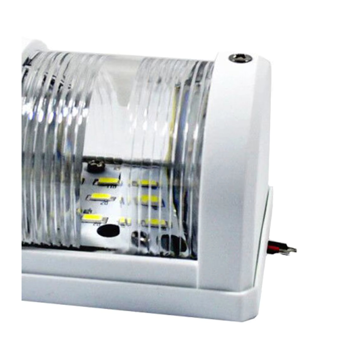 Perfeclan Weißes Hecklicht 12V LED Navigationslicht für Boot und Yacht wasserdicht - Bild 6