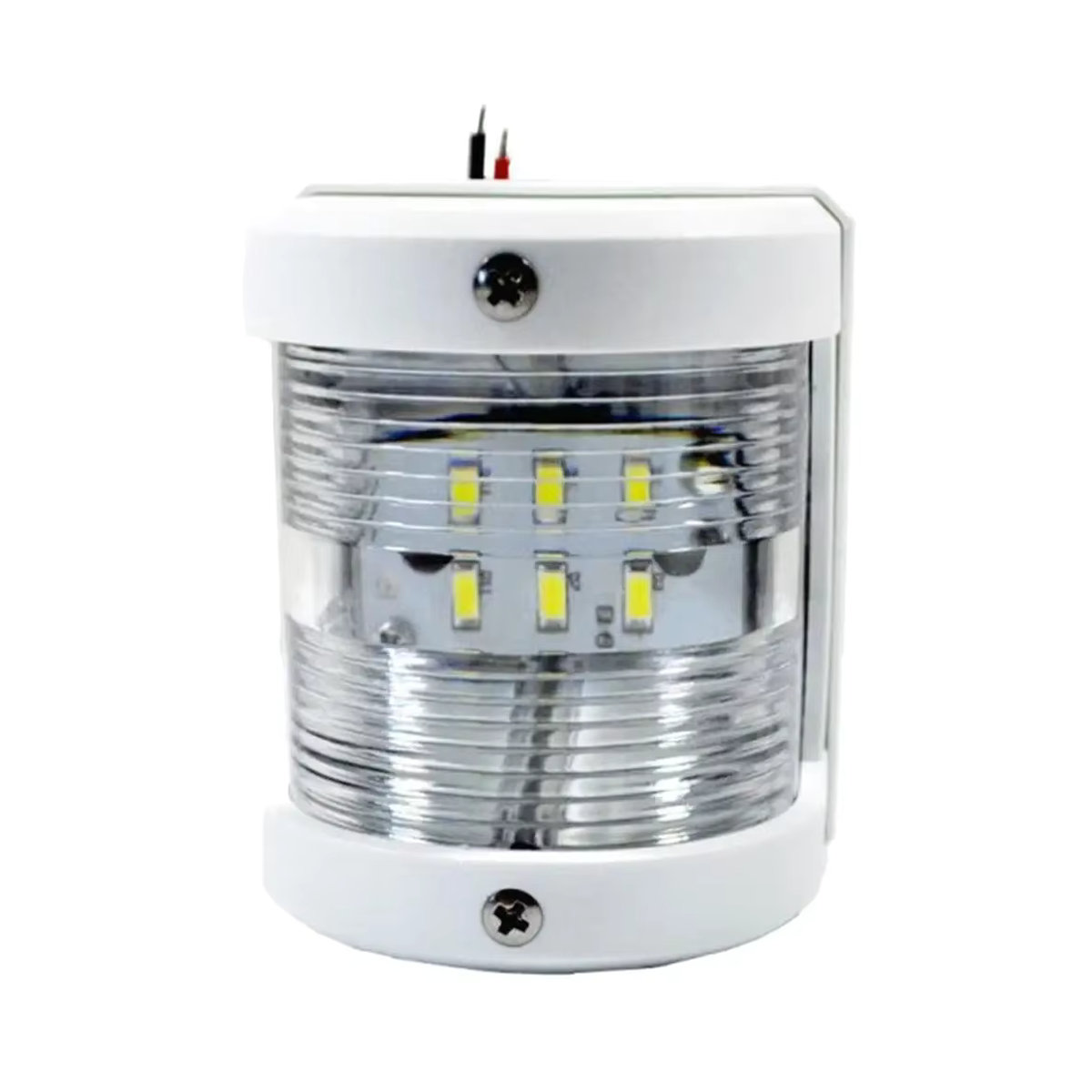 Perfeclan Weißes Hecklicht 12V LED Navigationslicht für Boot und Yacht wasserdicht - Bild 7