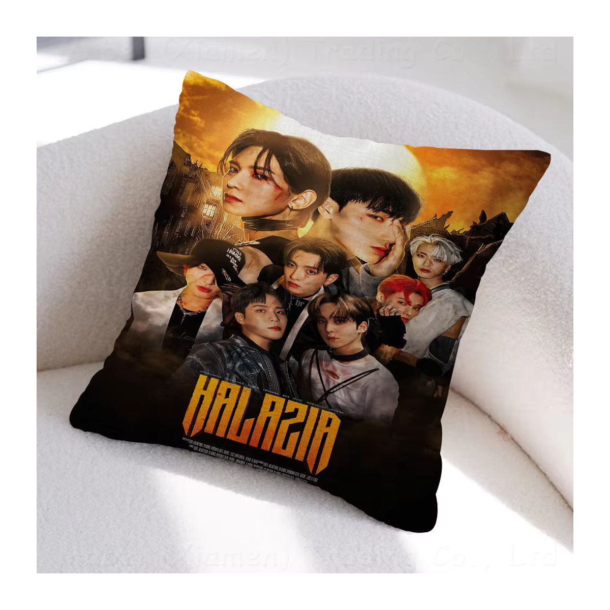 Personalisierter Kissenbezug A-ATEEZ-Z KPOP von BEAST KINGDOM in Mehrfarbig - Bild 2