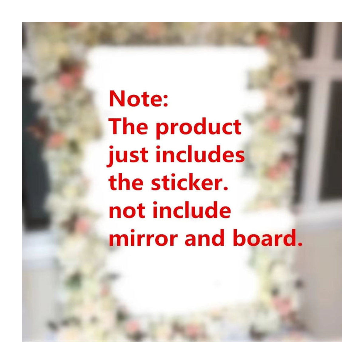 Personalisierter Vinyl-Aufkleber Life Full of Cheer für Hochzeit, Geburtstag oder Verlobung, Wandaufkleber für Spiegel und Glas, Rechteckig, Schwarz oder Braun - Bild 2
