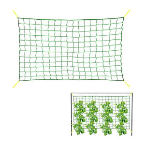 Pflanzenkletternetz mit 9 Strängen aus langlebigem Nylon für Gurken, Obst und Gemüse als Rankhilfe und Spaliernetz