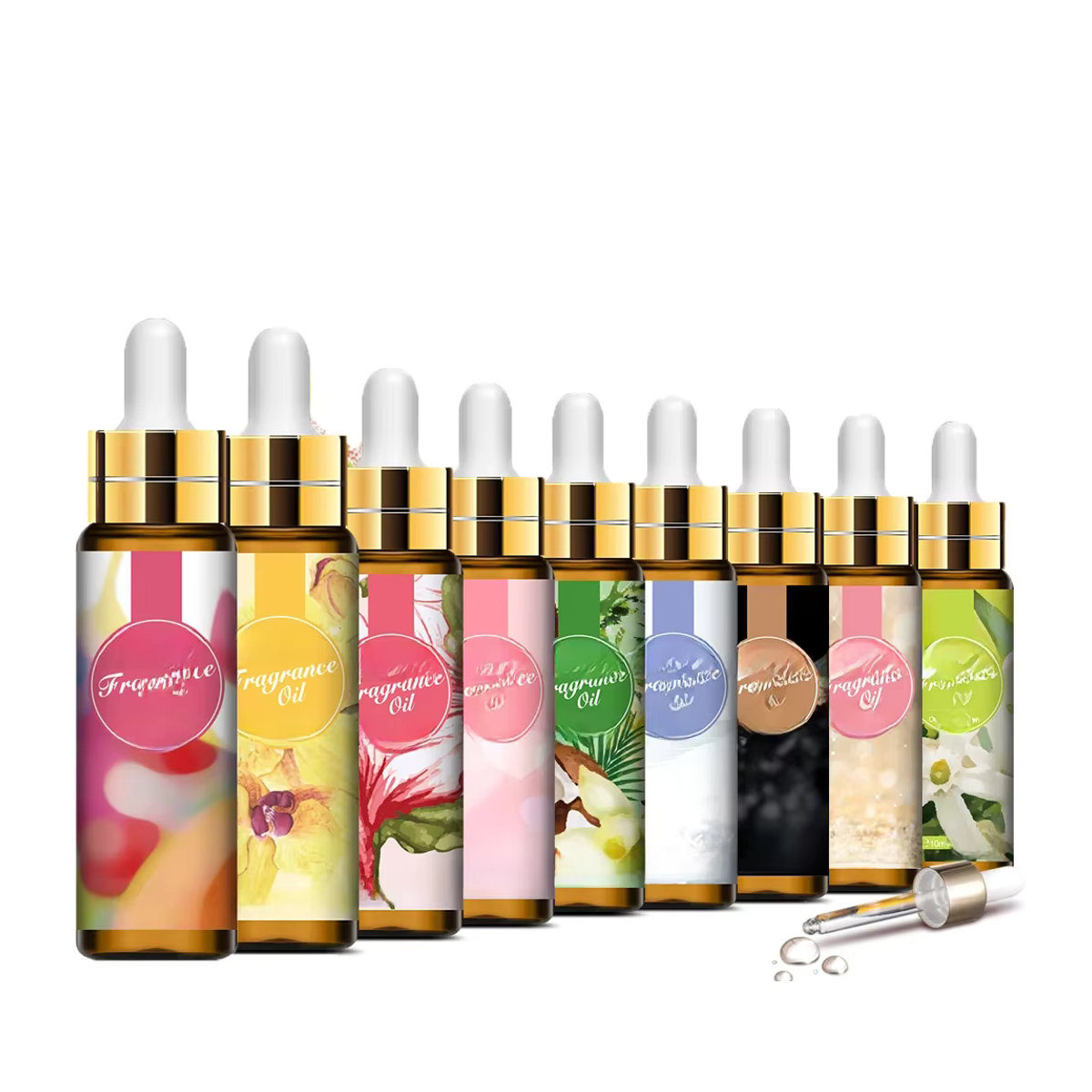 PHATOIL Aromaöl Kaffee-Kokos-Vanille mit Tropfer, 10 ml, Duftrichtung süß und floral mit Noten von weißem Moschus, Orchidee, Magnolie und Ringelblume - Bild 2