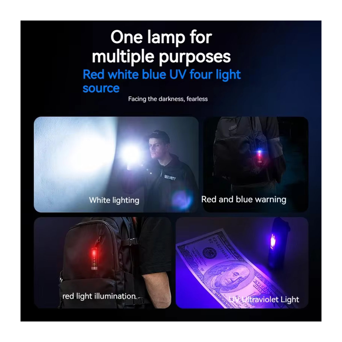 PHILIPS EDC LED Taschenlampe wiederaufladbare Mini Taschenlampe als Schlüsselanhänger für Camping und Wandern - Bild 6